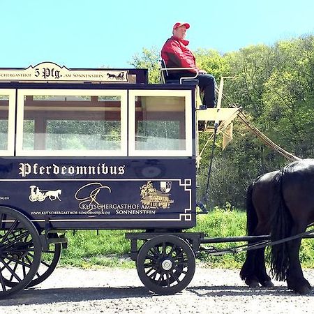 Kutschergasthof Am Sonnenstein Extérieur photo